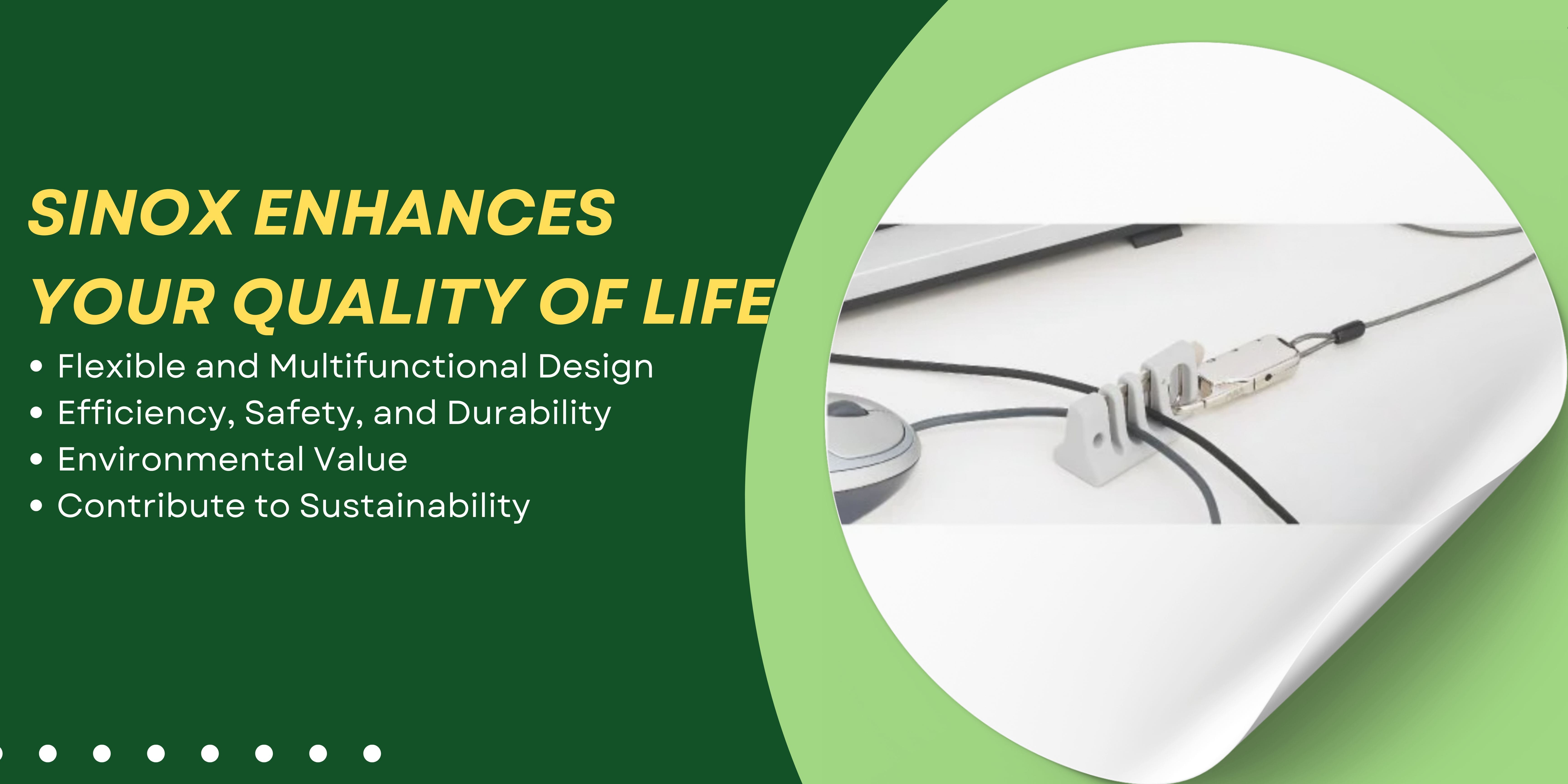 SINOX Enhancing Your Quality of Life with Eco-Friendly Locks SINOX Enhancing Your Quality of Life with Eco-Friendly Locks