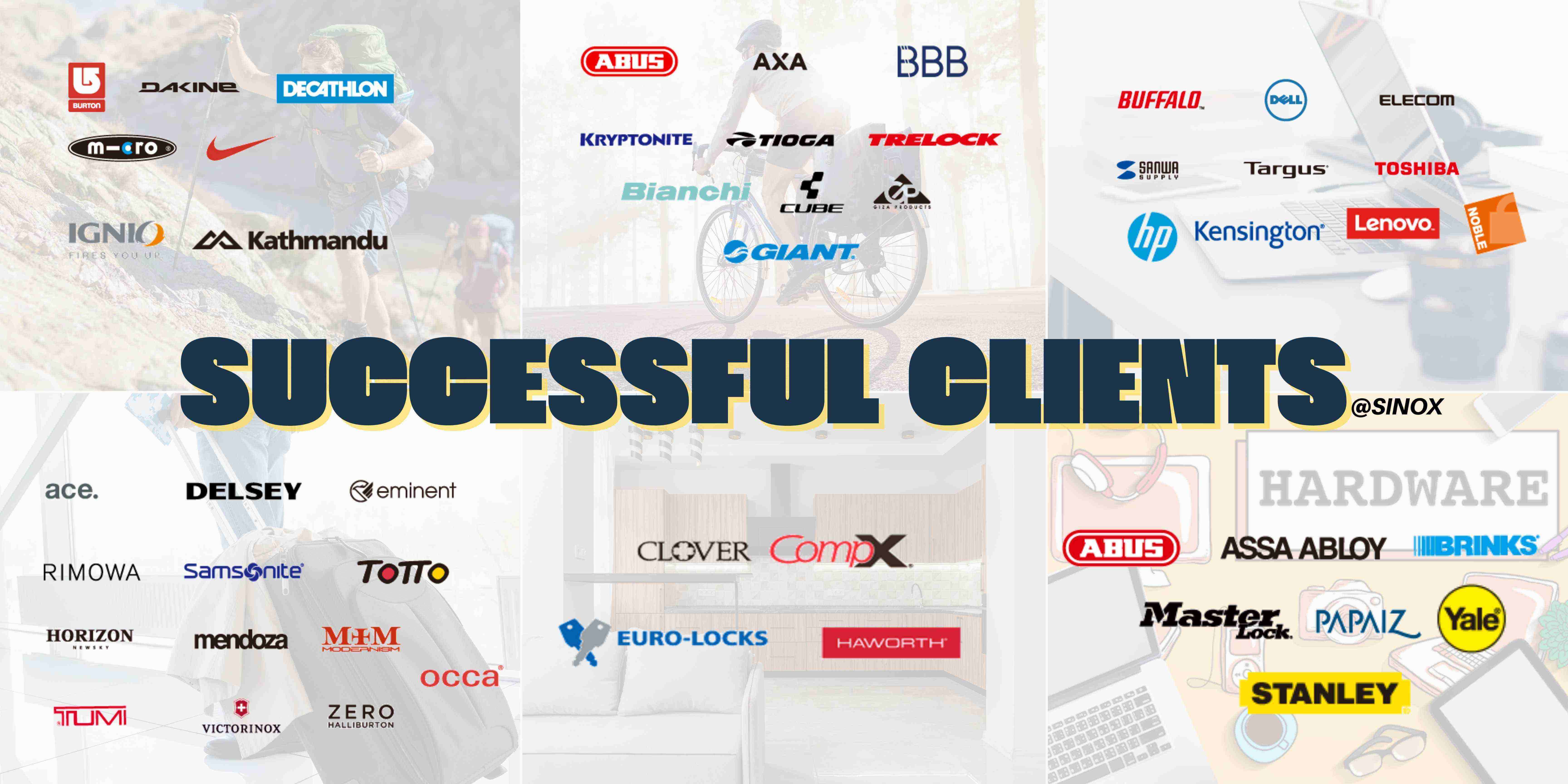 Sinox Global Clients in Various Fields Sinox Global Clients in Various Fields