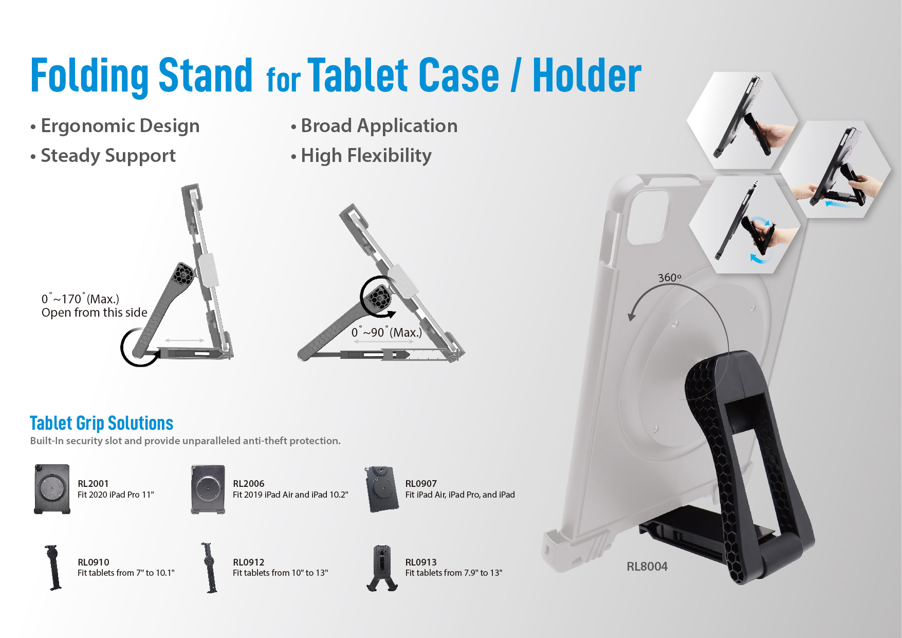 Swivel Tablet Stand for iPad & Tablet