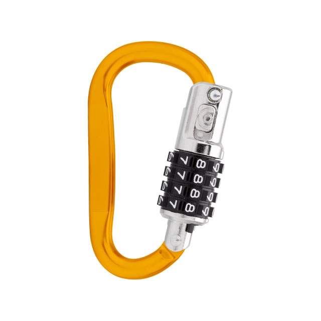PL0172 Combination Carabiner Lock (Yellow)