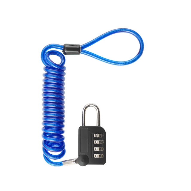 Coiled Cable Lock - PL0348SC Model