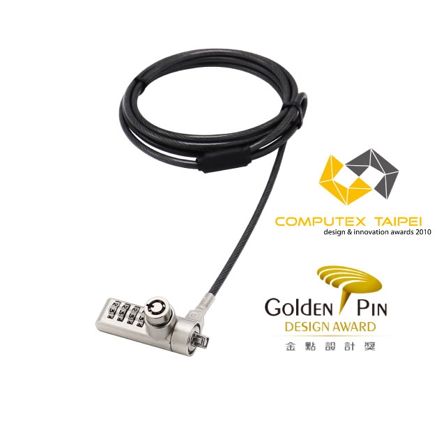 RL0552 Key Access and Combination Laptop Lock