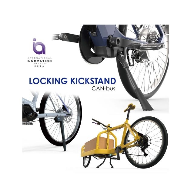 Anti-Theft E-Bike Kickstand Locks