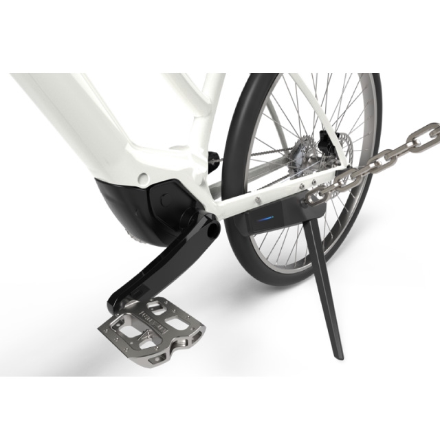 Smart Locking Kickstand for Electric Bikes