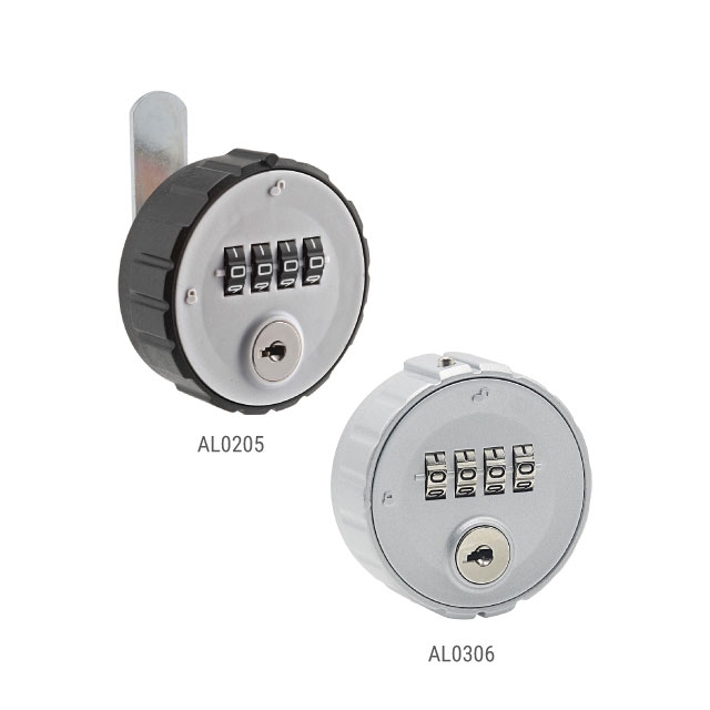 Sinox Cabinet Combination Lock Maker  AL0205 AL0306 Model of 4-Digit  Resettable Combination Cam Lock