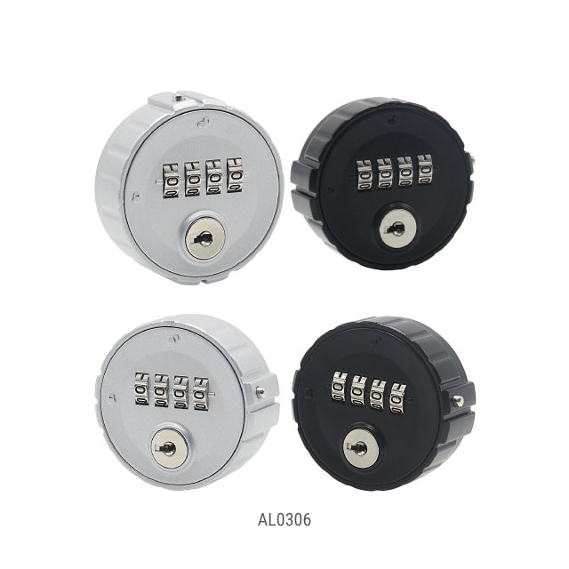 Sinox Cabinet Combination Lock Maker  AL0205 AL0306 Model of 4-Digit  Resettable Combination Cam Lock