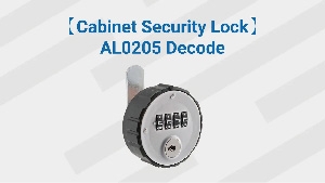 Sinox Lock │【Cabinet Lock】AL0205 Decode