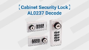 Sinox Lock │【Cabinet Lock】AL0237 Decode