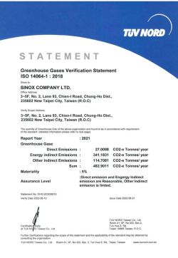 ISO14064-1 TUV NORD