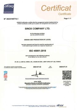 ISO-45001-2023~2026證書