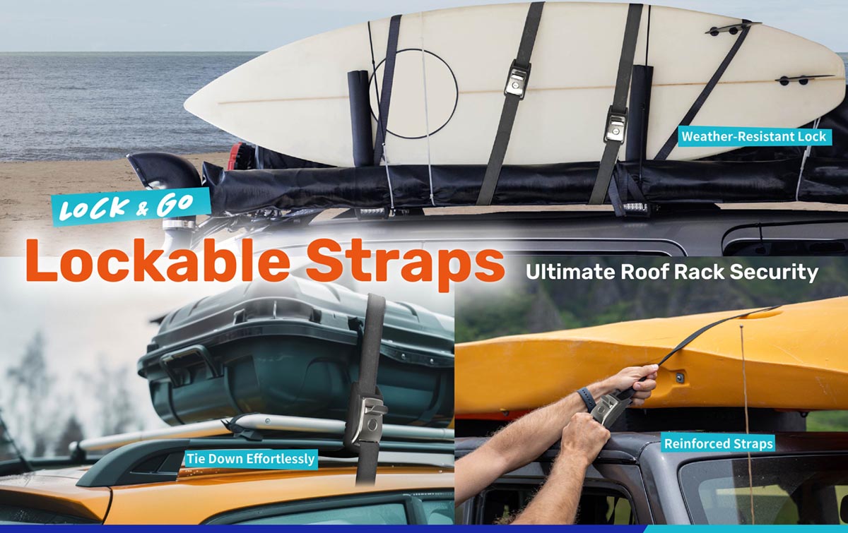 Multi-Purpose Lockable Straps: Sinox SL6001 for Outdoor Security ...
