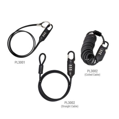 PL3001,PL3002 Versatile Cable Lock / Bike / Motorcycle