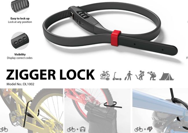 3个选择SINOX 多功能随身束带锁 DL1002 的理由